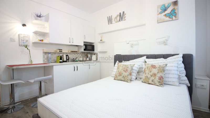 Universitate-Ghica1, apartament transformat in 2 garsoniere inchiriate in Airbnb