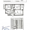 P-ta Lahovari, apartament 3 camere, renovat modern, mobilat, etaj 6/9, bloc 1980 schita