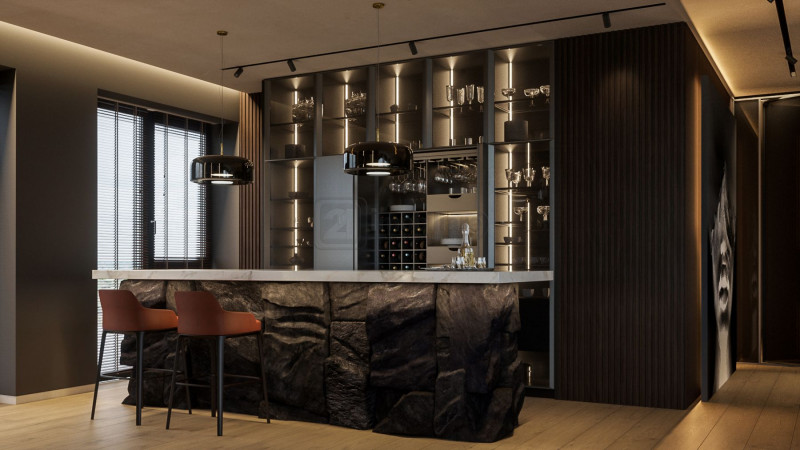 Penthouse 6 camere | 551 mp, terasă 193 mp, panoramă pădure – Pines Residence