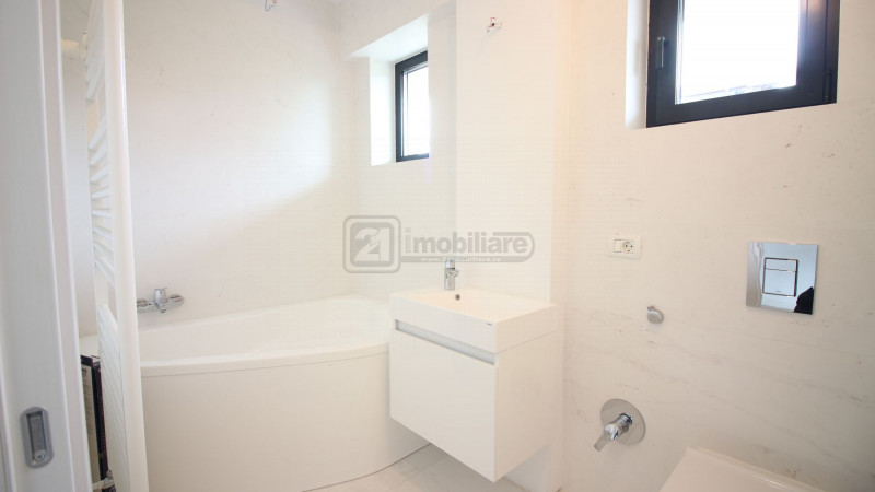 Padurea Baneasa, apartament 4 camere, gradina 88 mp, finisat, bloc nou