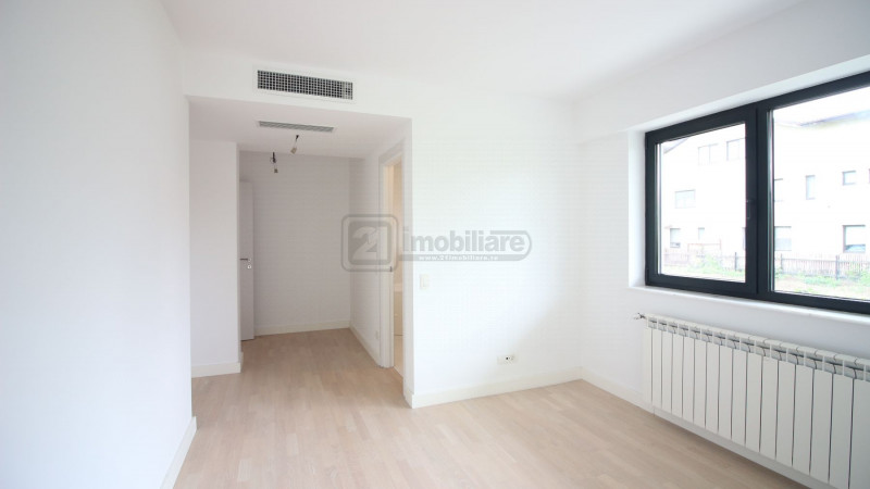 Padurea Baneasa, apartament 4 camere, gradina 88 mp, finisat, bloc nou