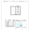 Calea Mosilor, garsoniera decomandata, 34 mp, parter/8, finisata, bloc mixt 1980 schita