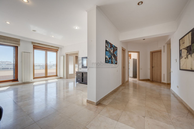 Herăstrău – Penthouse 5 camere, 287 mp utili | Living 70 mp | Terasă 195 mp
