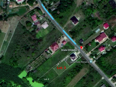 Teren intravilan 664 mp – Periș, Ilfov | Locație liniștită, ideal pentru casă