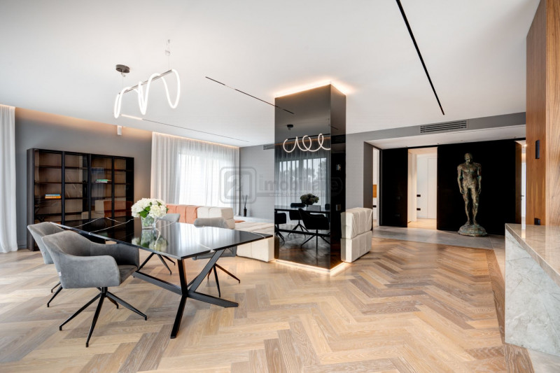 Apartament 5 camere cu vedere la pădure, 244 mp, lux | Pines Residence Băneasa