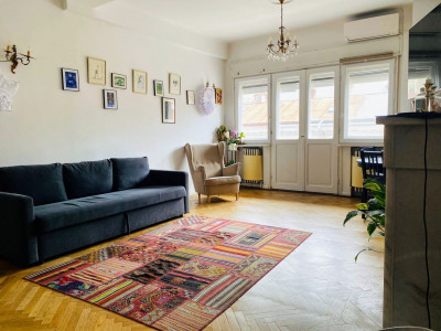 Apartament interbelic de excepție | 3 camere | 110 mp | Etaj 1 | Grădina Icoanei