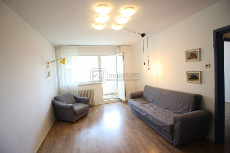 Campia Libertatii., apartament 2 camere, decomandat, mobilat, balcon, etaj 6/10