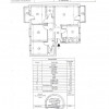 D-na Ghica, apartament 4 camere,100 mp,P/4,bloc 1990,centrala proprie,2 balcoane schita