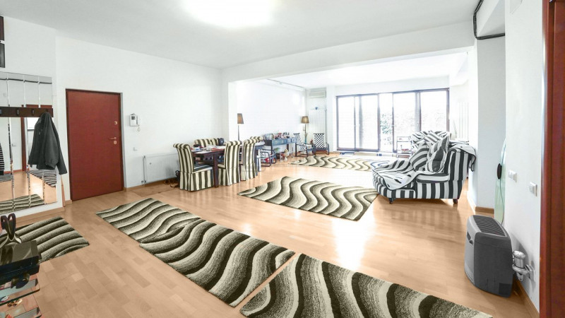 Kiseleff, apartament premium, 140 mp, parter, gradina proprie 100 mp, garaj