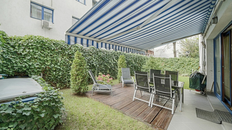 Kiseleff, apartament premium, 140 mp, parter, gradina proprie 100 mp, garaj