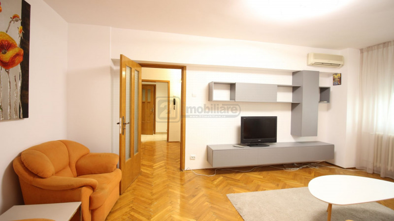 13 Septembrie/ Marriott, apartament 3 camere, etaj 4/8, renovat, mobilat/ utilat