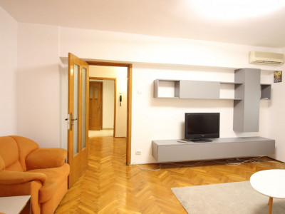 13 Septembrie/ Marriott, apartament 3 camere, etaj 4/8, renovat, mobilat/ utilat