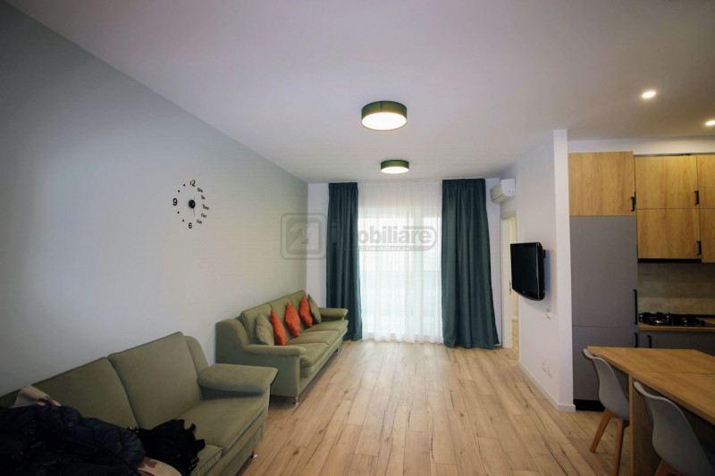 Green Point Basarabia - metrou C.Georgian, apartament 2 camere, complet mobilat 
