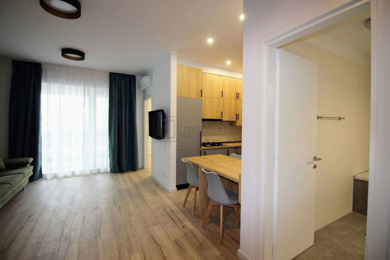 Green Point Basarabia - metrou C.Georgian, apartament 2 camere, complet mobilat 