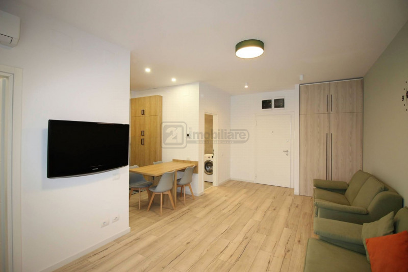 Green Point Basarabia - metrou C.Georgian, apartament 2 camere, complet mobilat 