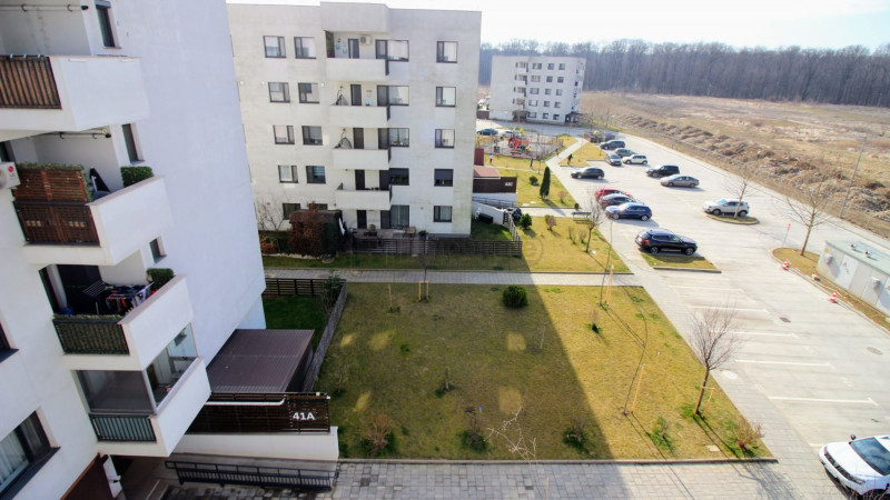 Padurea Baneasa - Greenfield, apartament 2 camere, mobilat / utilat, loc parcare